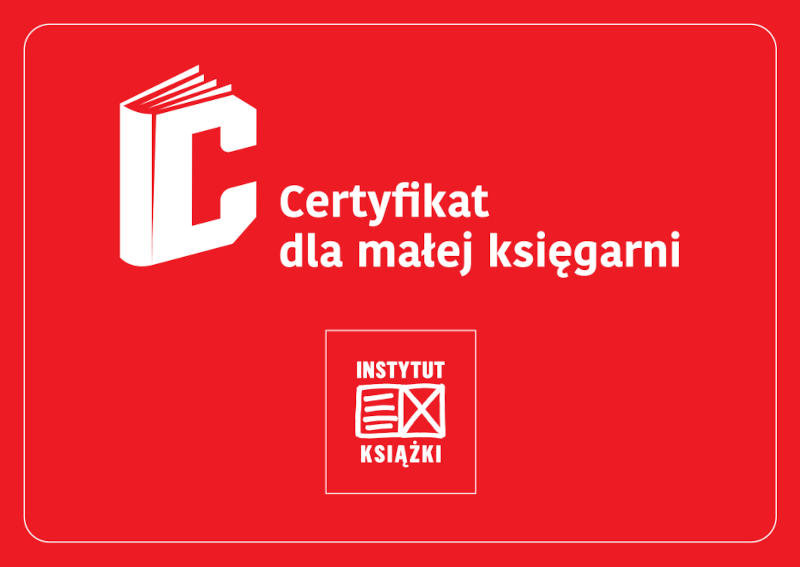 certyfikat dla małej księgarni